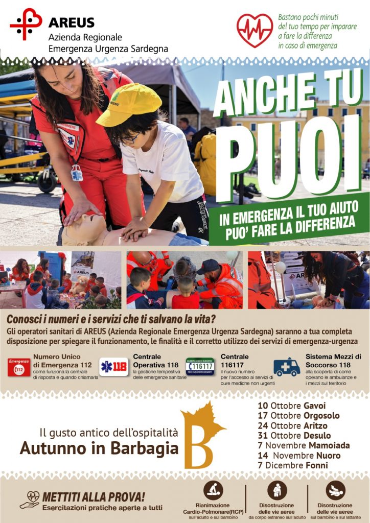 Le prossime tappe di Areus per Autunno in Barbagia
